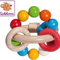 Eichhorn 100017040 3D 9.5 x 9 cm, FSC 100%, Beech Wood, KT, 3 m + Made in Germany, Colourful, 9,5x9cm