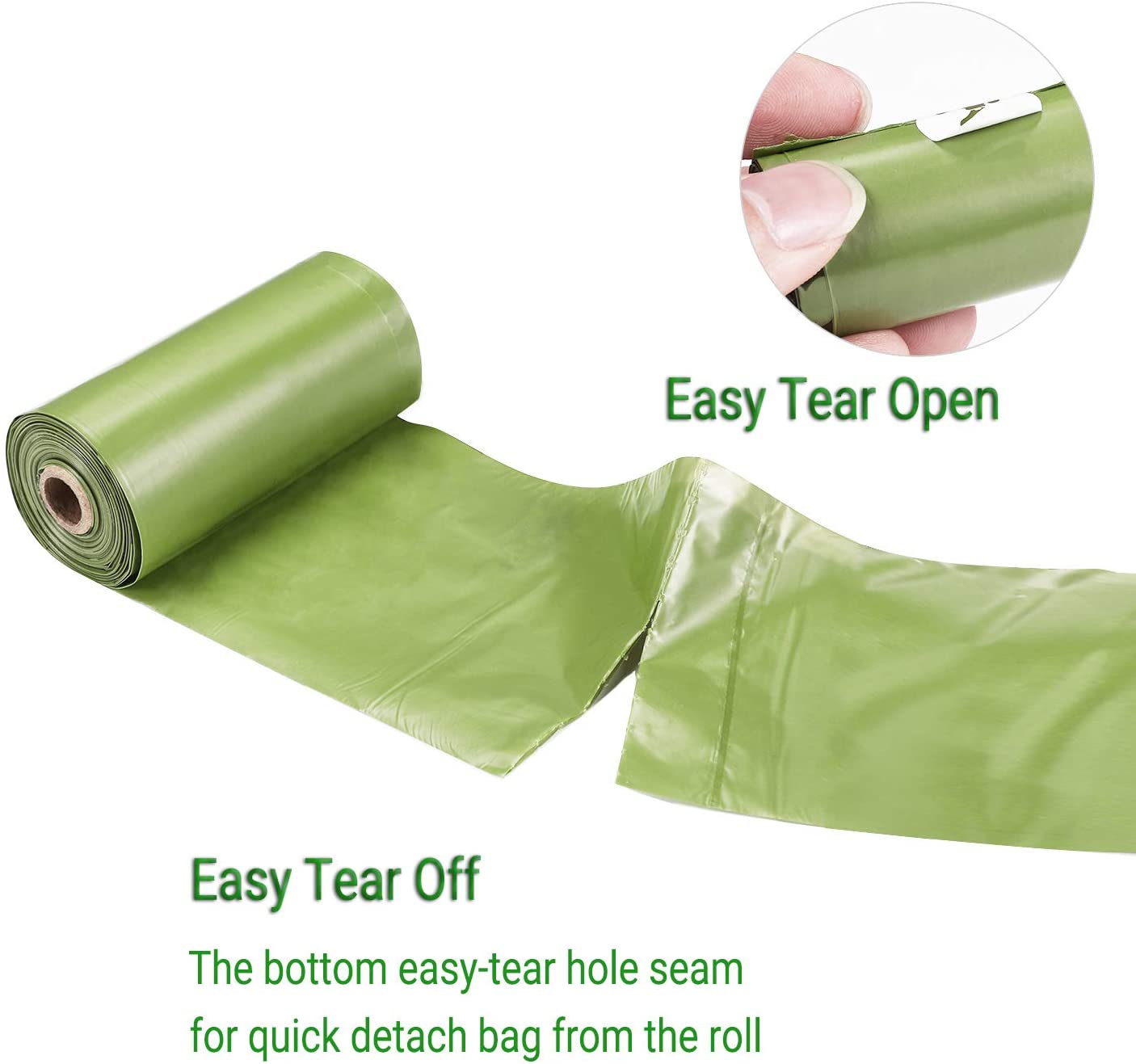 Dog Poo Bags - 540 Counts Biodegradable Poop Waste Bag Refill Rolls for Dogs include 1 Adjustable Dispenser - Image 4