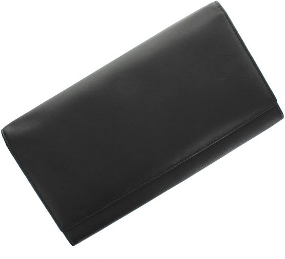 Visconti Leather Travel Organiser Wallet RFID Blocking 1179 Black - Image 4
