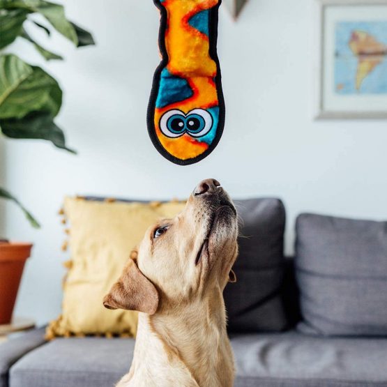 Outward Hound Invincibles Green Snake Plush Dog Toy, XXL - Image 3