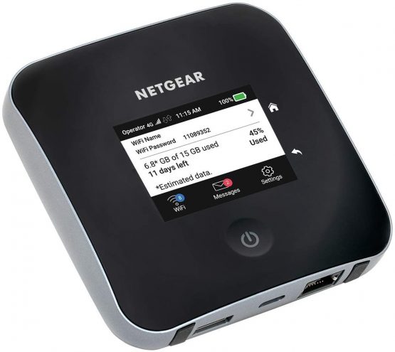 NETGEAR 4G Router with Sim Slot Unlocked MR2100 - Download Speeds of up 2 Gbps | WiFi Connect up to 20 Devices | Mobile wifi Router | Mifi Device