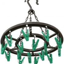 JVL 16-Piece Peg Round Sock Dryer