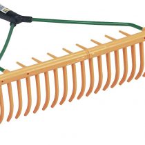 Jost RR E 16 One-Sided with 32 Curved Teeth of Plastic/Metal Rake, Multi-Colour, 11.5x64.5x39.5 cm
