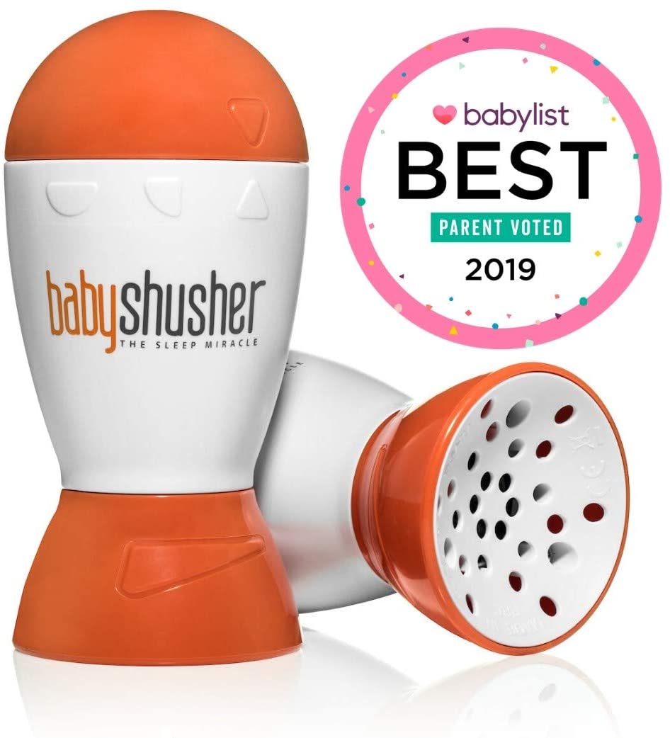 Baby Shusher - The Original Shhh Calming Sound Machine for Baby, Orange - Image 2