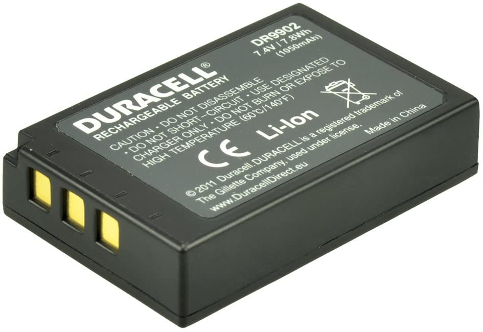 Duracell DR9902 Premium Analog Olympus BLS-1 Battery PEN E-P1 E-P2 E-P3 E-PL1 7.4V 1050mAh, 0.51 in*2.17 in*1.38 in - Image 3
