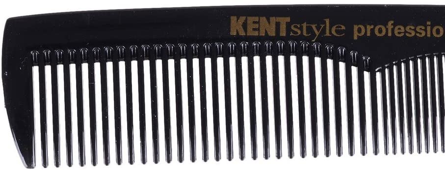 Kent 128mm Men’s Pocket Comb SPC85, Dual-Tooth Hard Rubber Comb for Detangling Styling & Everyday Grooming - Image 3