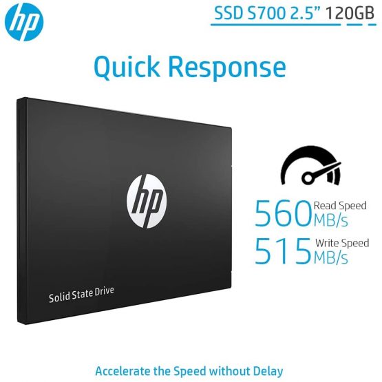 HP S700 2.5-Inch 120 GB Solid State Drive - Black - Image 4