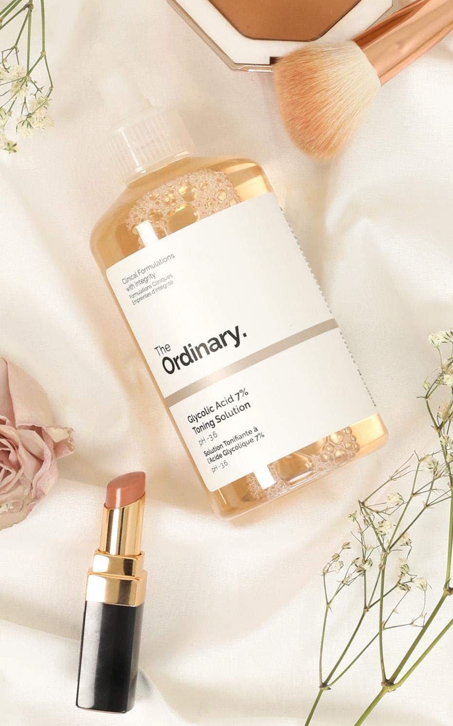 The Ordinary Glycolic Acid 7% Exfoliating Toner, Brightening and Smoothing Daily Toner for More Even-Looking Skin Tone, 240ml - Image 4