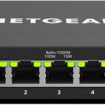 NETGEAR 5 Port Gigabit Ethernet Plus Network Switch (GS305E) - Desktop or Wall Mount, Home Network Hub, Office Ethernet Splitter, Silent Operation