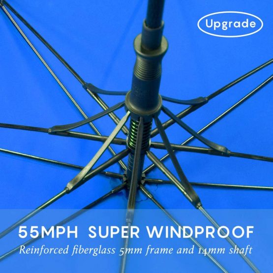 RUMBRELLA Golf Umbrella Windproof UV Umbrellas Large UPF 50+ Auto Open 55IN - Image 4