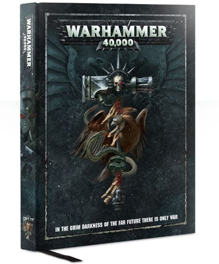 Games Workshop Warhammer 40,000: Rulebook 8th Edition, Multicolor