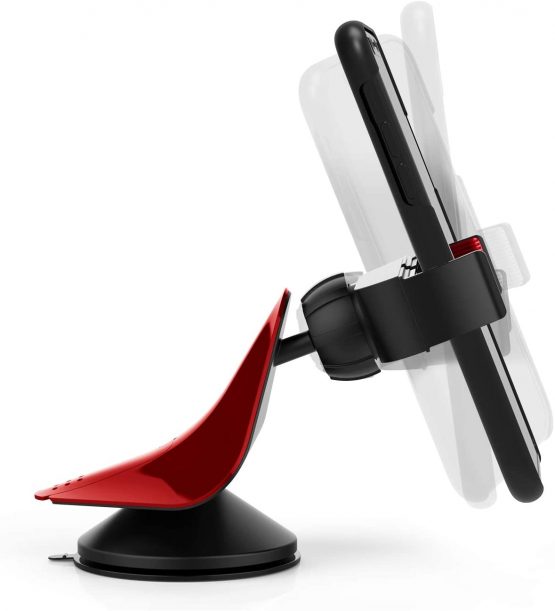 Arteck Car Mount, Universal Mobile Phone Car Mount Holder 360° Rotation for Auto Windshield and Dash, for Cell Phones Apple iPhone 13, 13 Pro, 12, 12 Pro, 11, 11 Pro, Xr, Xs, Android Smartphone, GPS - Image 2