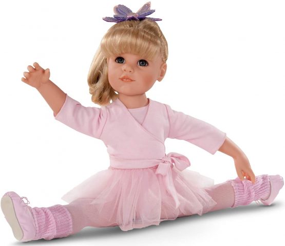 Gotz 1359067 Hannah At The Ballet - 50 cm Standing-Doll With Blonde Hair And Blue Eyes - Suitable Agegroup 3+