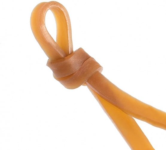 50 Pieces Large Rubber Bands Trash Can Band Set Elastic Bands for Office Supply, Trash Can, File Folders, Cat Litter Box (Dark Yellow) - Image 3