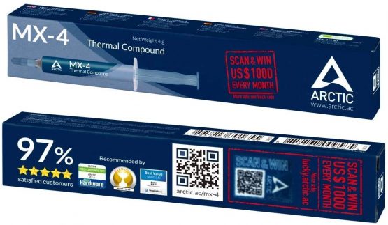 ARCTIC MX-4 (4 g) - Performance Thermal Paste for all processors (CPU, GPU - PC, PS4, XBOX), high thermal conductivity, safe application, non-conductive, non-capacitive - Image 2