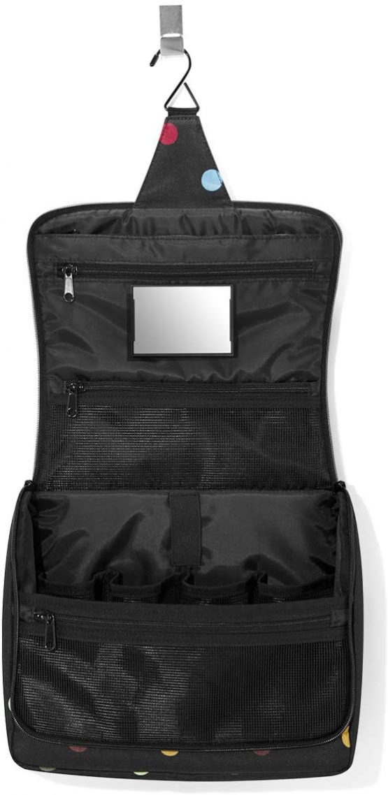 reisenthel toiletbag XL dots Maße: 28 x 25 x 10 cm / Maße: 28 x 59 x 9 cm expanded / Volumen: 4 l - Image 2