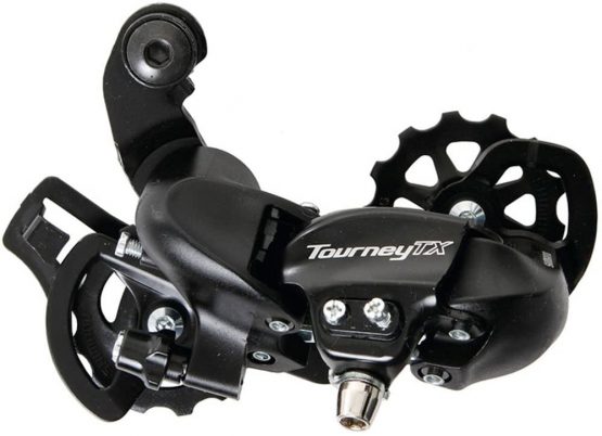SHIMANO Tourney TX RD TX800 7/8-Speed Rear Derailleur, Black 2016 Mountain Bike - Image 2