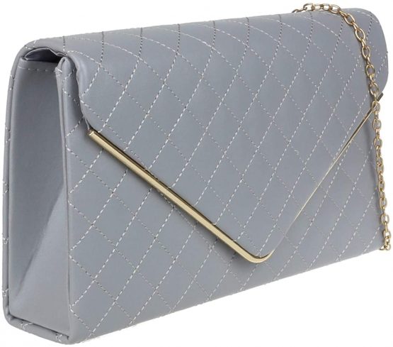 Girly HandBags Retro Quilted Clutch Bag - Image 2