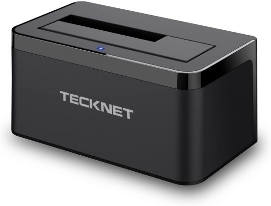 TECKNET USB 3.0 Hard Drives Docking Station for 2.5 Inch & 3.5 Inch SATA HDD (SATA I/II/III) Support 8TB & UASP, Tool-Free Installation - Image 4