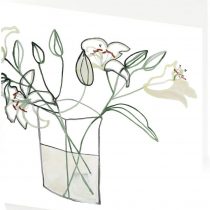 ArtPress Jessica Cooper Lily Sympathy Greeting Card (15 x 15 cm)
