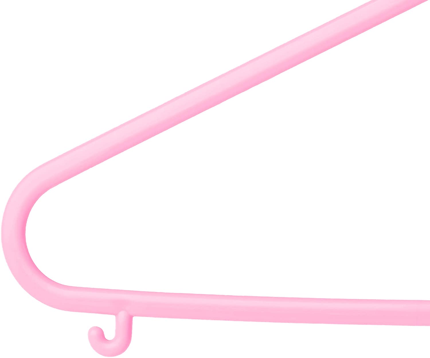 Bieco Children's Clothes Hangers Pink 16 Pcs - Plastic Kids Hangers - Baby Clothes - Baby - Pink - Plastic Childrens - Image 2