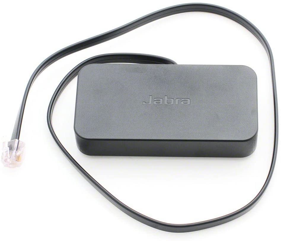 Jabra EHS headphone adapter for Avaya/Alcatel, black