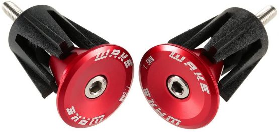 CYSKY Bike Handlebar End Plugs Bar Caps 1 Pair Bicycle Handlebar Grips Bar End Cap for Most Bicycle, Mountain Bike, Road Bike, MTB, BMX - Image 2