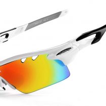 INBIKE Sports Sunglasses Polarised UV400 Protection with 5 Interchangeable Lenses for Various Weather Conditions Skiing Golf Cycling Downhill Running and Other Sports