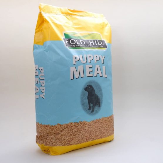 Fold Hill - Plain Puppy Meal Mixer, Oven Baked Dry Kibble with Added Vitamins and Minerals, Perfect for Glossy Coats, 15kg, transparent - Image 2