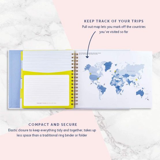 Busy B Travel File - store keepsakes from up to 12 holidays - Image 4