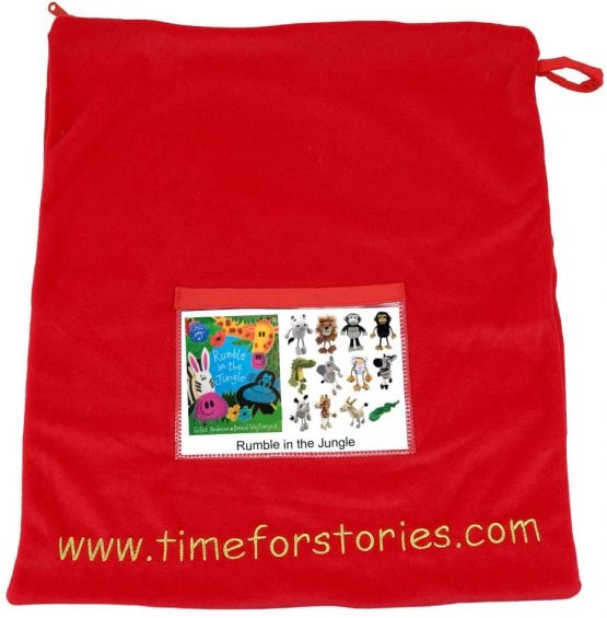 Rumble In The Jungle - Book and Finger Puppets Set - Image 2