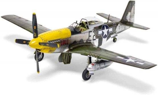 Airfix A05138 North American P51-D Mustang (Filletless Tails)