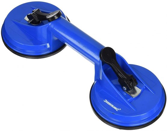 Silverline 675088 Double Suction Pad 70 kg
