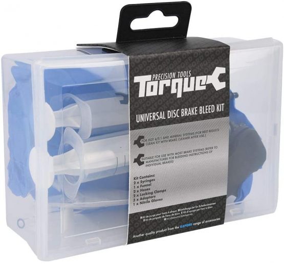 Oxford Unisex's TL143 Torque Universal Bike Disc Brake Bleed Kit, Mixed, One Size