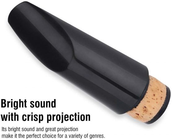 Dilwe Clarinet Mouthpiece, Professional ABS Cork Clarinet Mouthpiece for Clarinets Instrument - Image 3