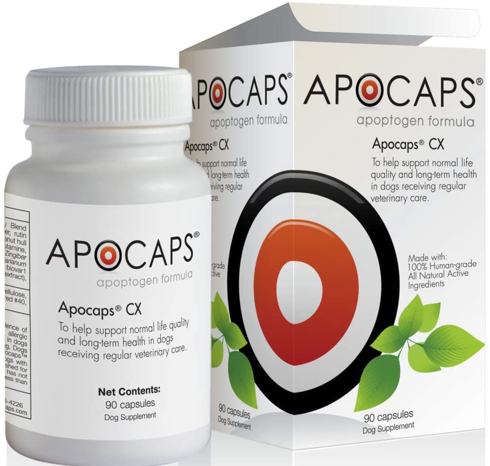 Functional Nutriments Apocaps CX Apoptogen Formula for Dogs
