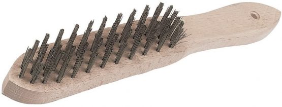 Silverline PB15 Heavy Duty Wire Brush 4 Row