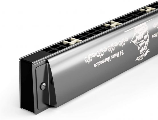 Eastar 24 Hole Harmonica Admiral Performance Competition C Key Tremolo Harmonica With Hard Case And Cloth - Image 4