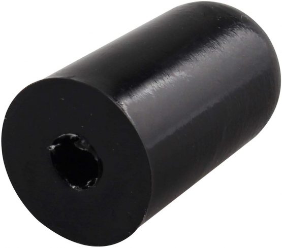 Futheda 2Pcs Rubber Tip for Cello Endpin Replacement Antiskid Caps, Portable Cello Anti-slip End Pin Cap Protector for Cellist Musical Stringed Instruments Parts Black - Image 2