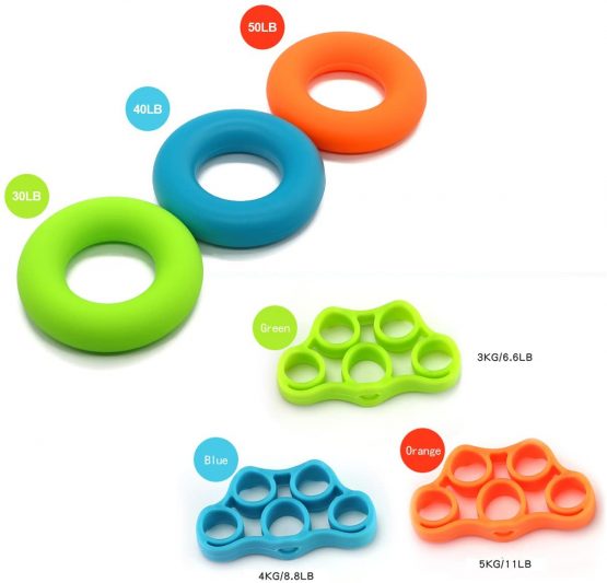 ZANPOON Finger Trainer and Hand Grip Strengthener - Strength Forearm Exerciser Guitar Finger Strengtheners and Rock Climbing Grips Workout - Image 2