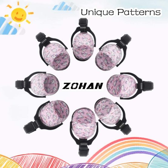 ZOHAN 030 Ear Defenders for Children, Upgraded Hearing Protection Muff for Toddler Kids, Noise Reduction for Young Teens Have Sensory Issues, Ideal for Autism, Fireworks, Concerts, Study - Unicorn - Image 4