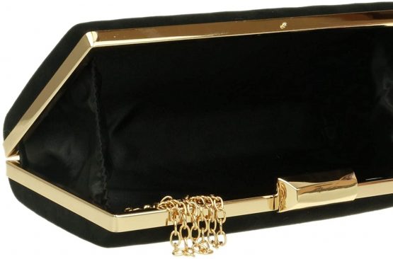 Girly HandBags Leopard Hard Case Clutch Bag - Image 3
