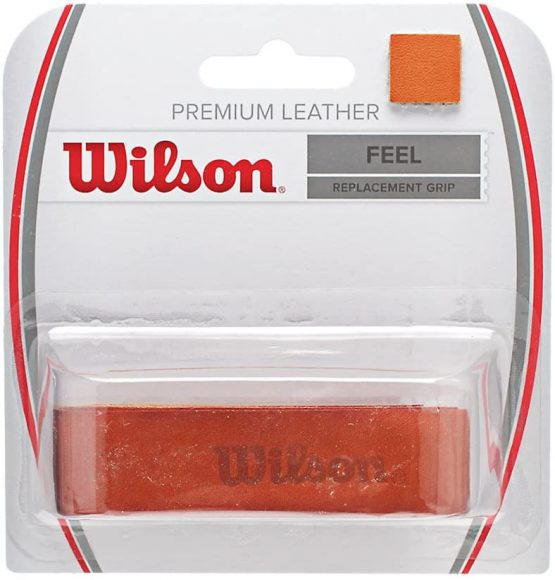 Wilson Leather Leather Grip, Orange/Tan - Image 3