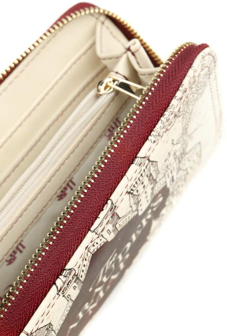 Purse Large - Harry Potter (Marauders Map), Multicoloured, Standard - Image 4