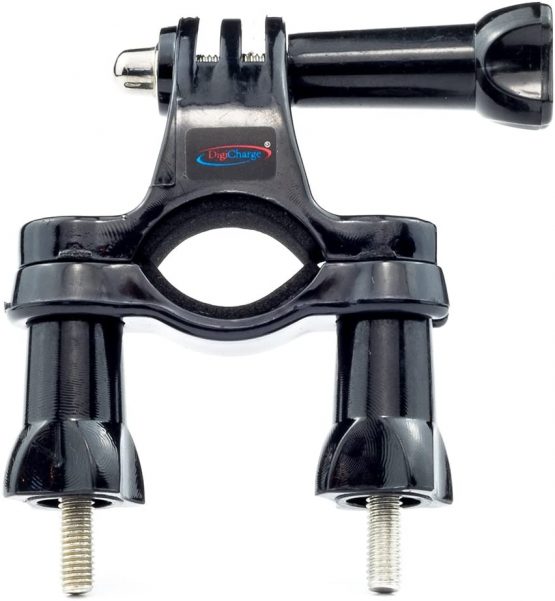 Digicharge Bike Motorcycle Handlebar Mount Compatible For Gopro Hero10 Max Hero9 Hero8 Hero7 Hero6 4K Session Mini Hero 10 9 8 7 6 5 4 Go Pro Akaso Apexcam Dragon Touch Action Camera Cam Bracket - Image 3