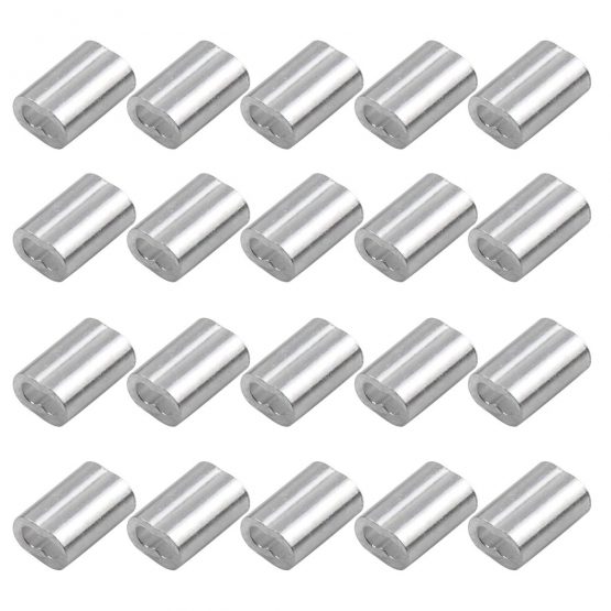 1.5 mm x 30 m Stainless Steel Wire Picture Frame Hanging Wire Heavy Duty Garden Craft Wire Cable Strong Wire Rope with 20 Aluminum Crimping Sleeves For Garden Craft Washing Line - Image 3