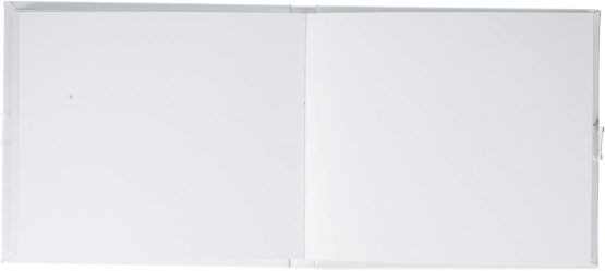 White Cotton Cards 45th Anniversary Sparkling Love Heart Design, Guest Book (LLA45G) - Image 3