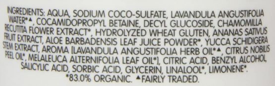 Green People Organic Shampoo Lavender, 200ml - Image 3