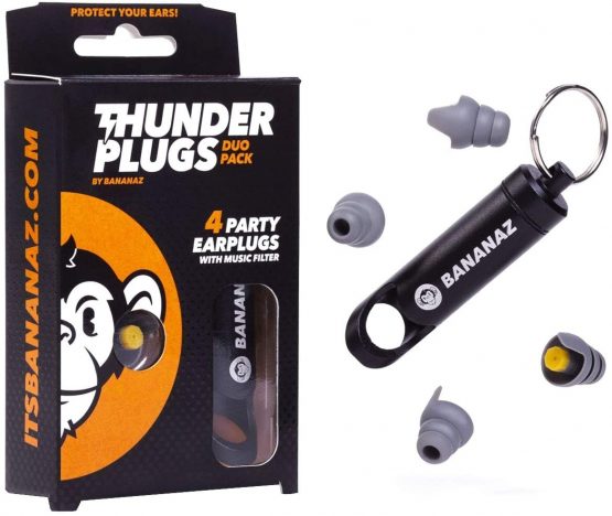Bananaz Thunderplugs TP-DUO Pack Ear Plugs for Musicians