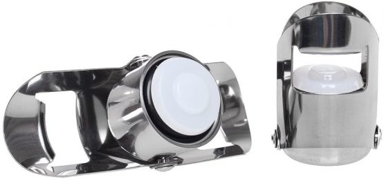 kuou 2 Pieces Champagne Stopper, Stainless Steel Vacuum Sealed Wine Sparkling Bottle Closure Sealer Silver - Image 3